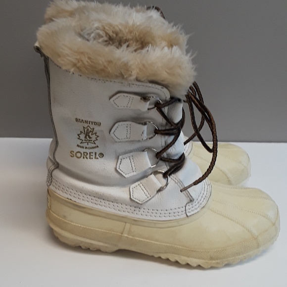 sorel cream boots